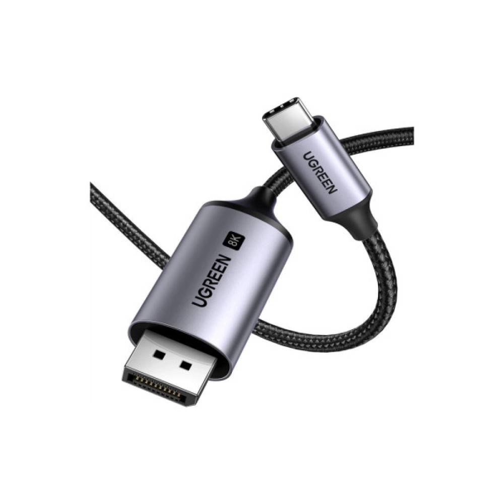 Кабель мультимедійний USB-C to DisplayPort M 3.0m 8K CM556 black Ugreen (25839)
