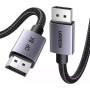 Кабель мультимедійний DisplayPort M to DisplayPort M 5.0m 8K60Hz 32.4Gbps black Ugreen (45039)