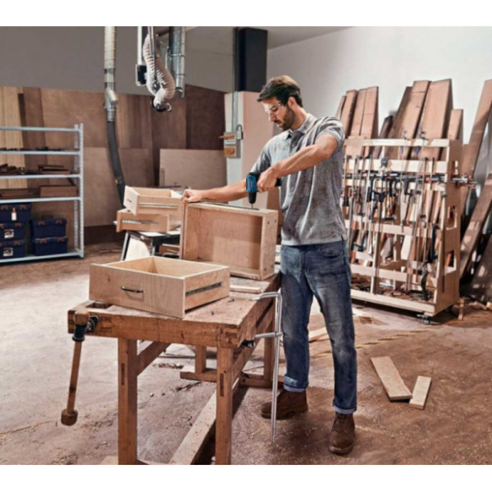 Шурупокрут-дриль ударний акумуляторний Bosch Professional GSB 12V-30 12В 2х2А·год 18·30Нм 0-420·1600об·хв кейс 0.82кг