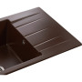 Мийка кухонна GRANADO NAVIA marron з сифоном (775*495mm.) (gr3806) Мийка кухонна GRANADO NAVIA marron з сифоном (775*495mm.) (gr3806)