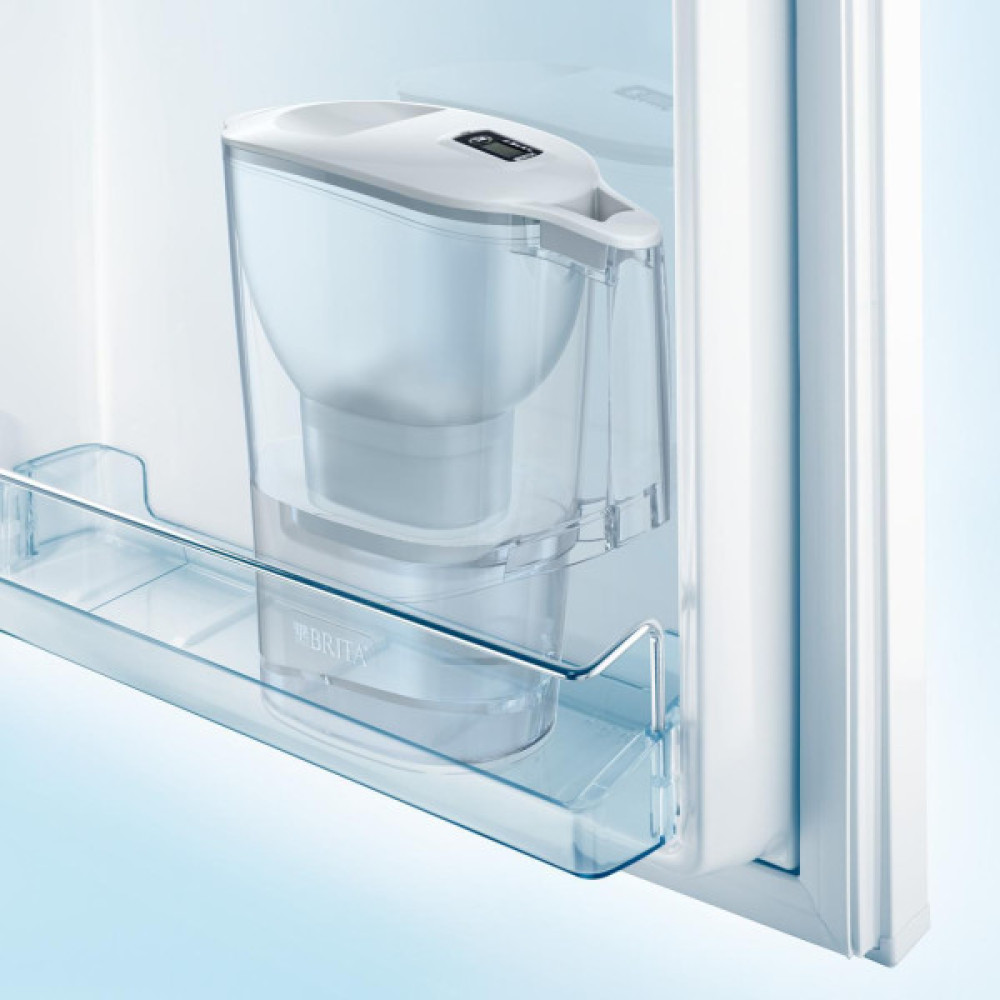 Фільтр-глечик Brita Aluna Memo MXPro 2.4л (1.4л очищеної води) з фільтр-картриджем 3шт, білий