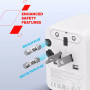 Зарядний пристрій Canyon OnTour 20 2xUCB-C + USB-A EU/UK/US/AUS 20W White (CNS-TA20W1005W) Зарядний пристрій Canyon OnTour 20 2xUCB-C + USB-A EU/UK/US/AUS 20W White (CNS-TA20W1005W)