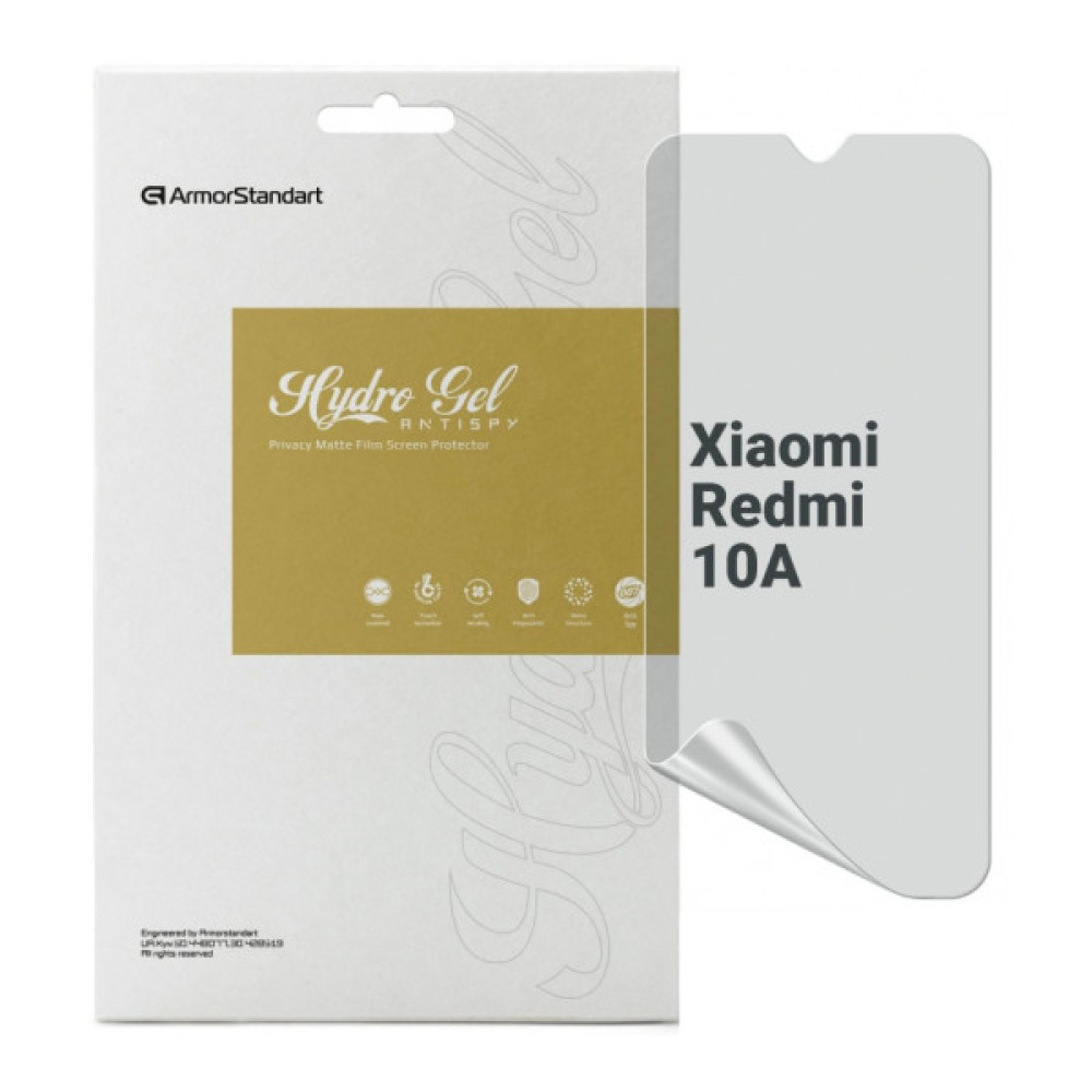 Плівка захисна Armorstandart Anti-spy Xiaomi Redmi 10A (ARM70394)