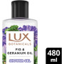 Гель для душу Lux Botanicals Інжир та олія герані 480 мл (8720181499821)