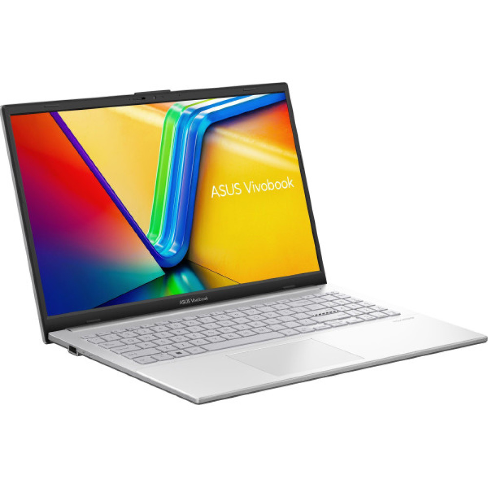 Ноутбук ASUS Vivobook Go 15 E1504FA-BQ1105 15.6" FHD IPS, AMD R3-7320U, 16GB, F512GB, UMA, NoOS, Сріблястий