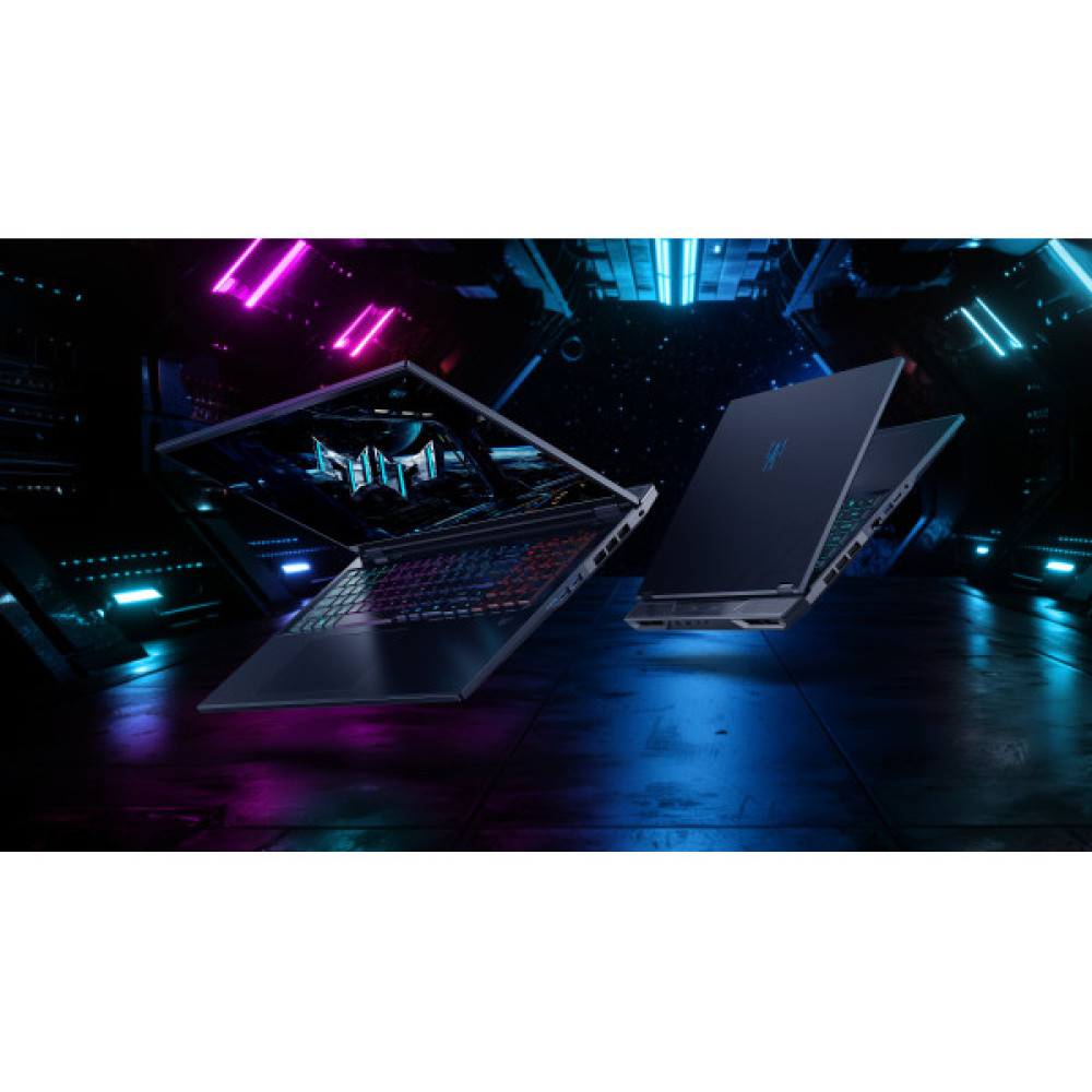 Ноутбук Acer Predator Helios Neo 18 PHN18-72 18" WQXGA IPS, Intel U9-275HX, 32GB, F1TB, NVD5070Ti-12, Lin, чорний