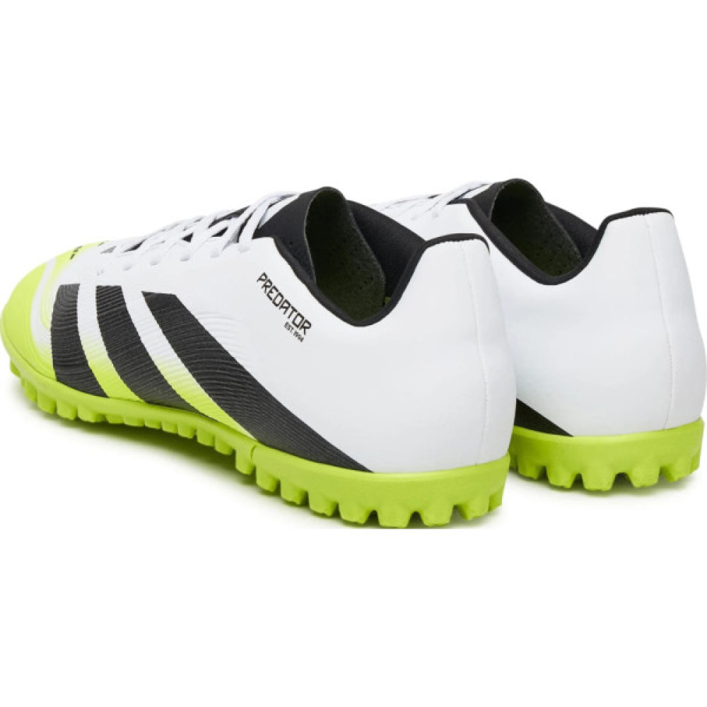 Сороконіжки Adidas Predator Club TF JH8854 білий, чорний, зелений 40 2/3 (7UK) 25 см (4067907703683)