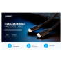 Дата кабель USB-C 3.1 to Micro USB 3.0 1.0m 3A US312 black Ugreen (20103) Дата кабель USB-C 3.1 to Micro USB 3.0 1.0m 3A US312 black Ugreen (20103)