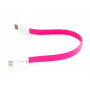 Дата кабель USB 2.0 AM to USB-C 0.18m pink Extradigital (KBU1788)