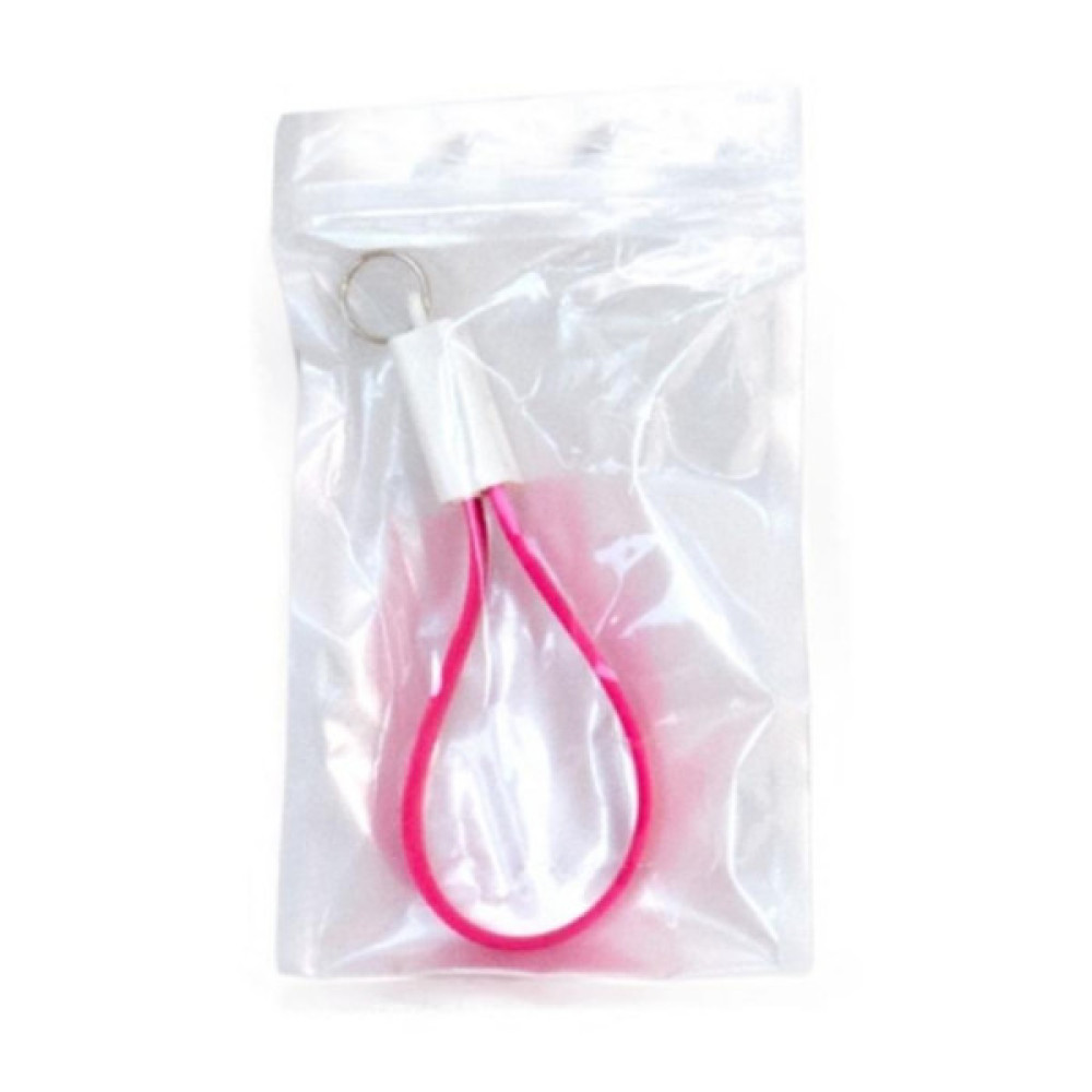 Дата кабель USB 2.0 AM to USB-C 0.18m pink Extradigital (KBU1788)