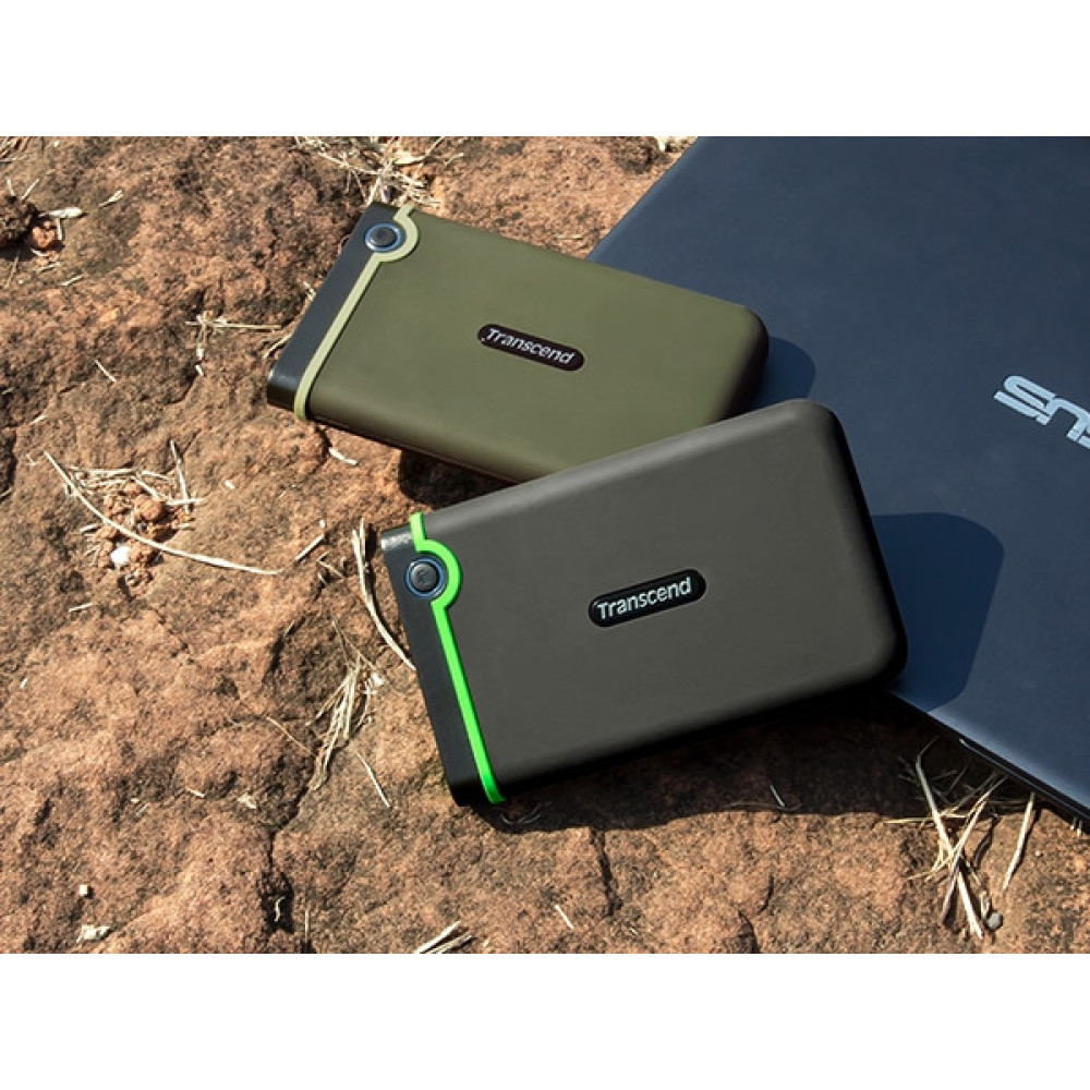 Портативний жорсткий диск Transcend 4TB USB 3.1 StoreJet 25M3 Сірий