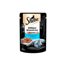 Вологий корм для кішок Sheba cig POU з океанічною рибою в соусі 85 г (4770608257187) Вологий корм для кішок Sheba cig POU з океанічною рибою в соусі 85 г (4770608257187)