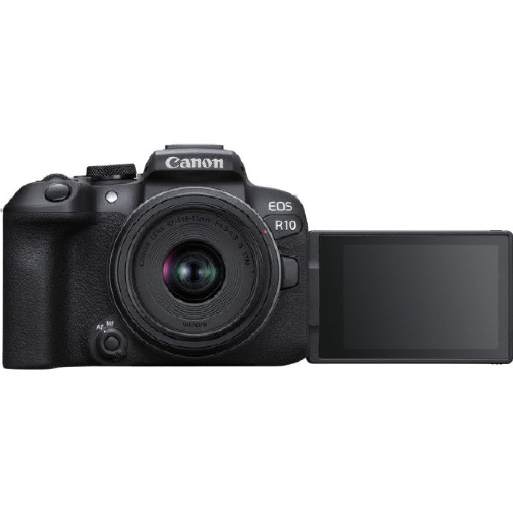 Цифровий фотоапарат Canon EOS R10 + RF-S 18-45 IS STM (5331C047)