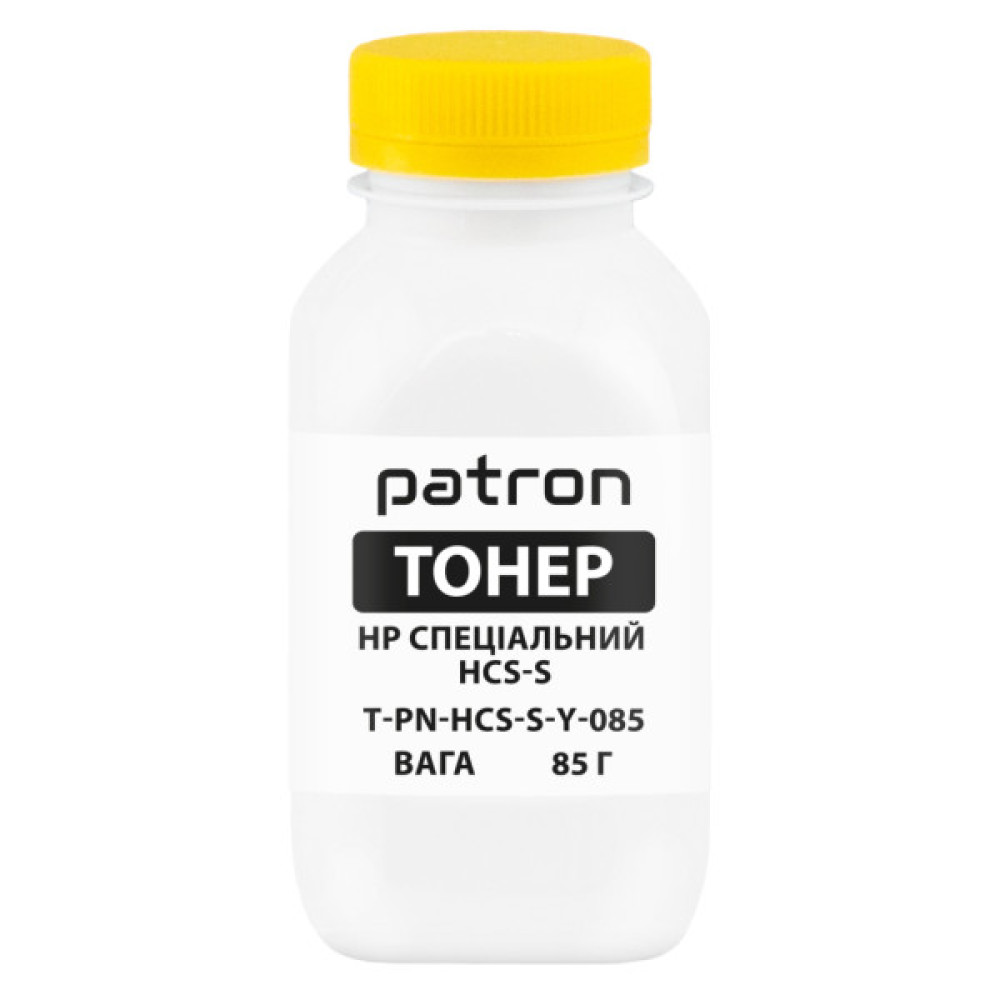 Тонер HP CLJ Pro 4203/4303/Canon 069/MF1333C, Special 85g, Yellow Patron (PN-HCS-S-Y-085)
