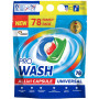 Капсули для прання Pro Wash All in 1 Universal 78 шт. (4260637723000)