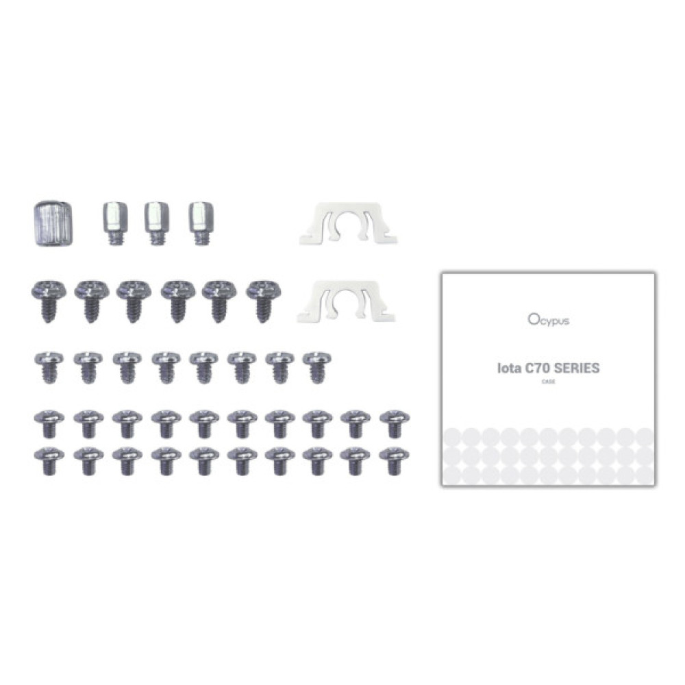 Корпус OCYPUS IOTA C70 WH ARGB (IOTA-C70-WHD600XX-GL)