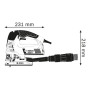 Лобзик Bosch Professional GST 160 BCE 800Вт 800-3000об·хв 2.3кг