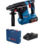Перфоратор акумуляторний Bosch Professional GBH 187-LI SDS-plus 18В 1х5А·год 2.4Дж 3кг