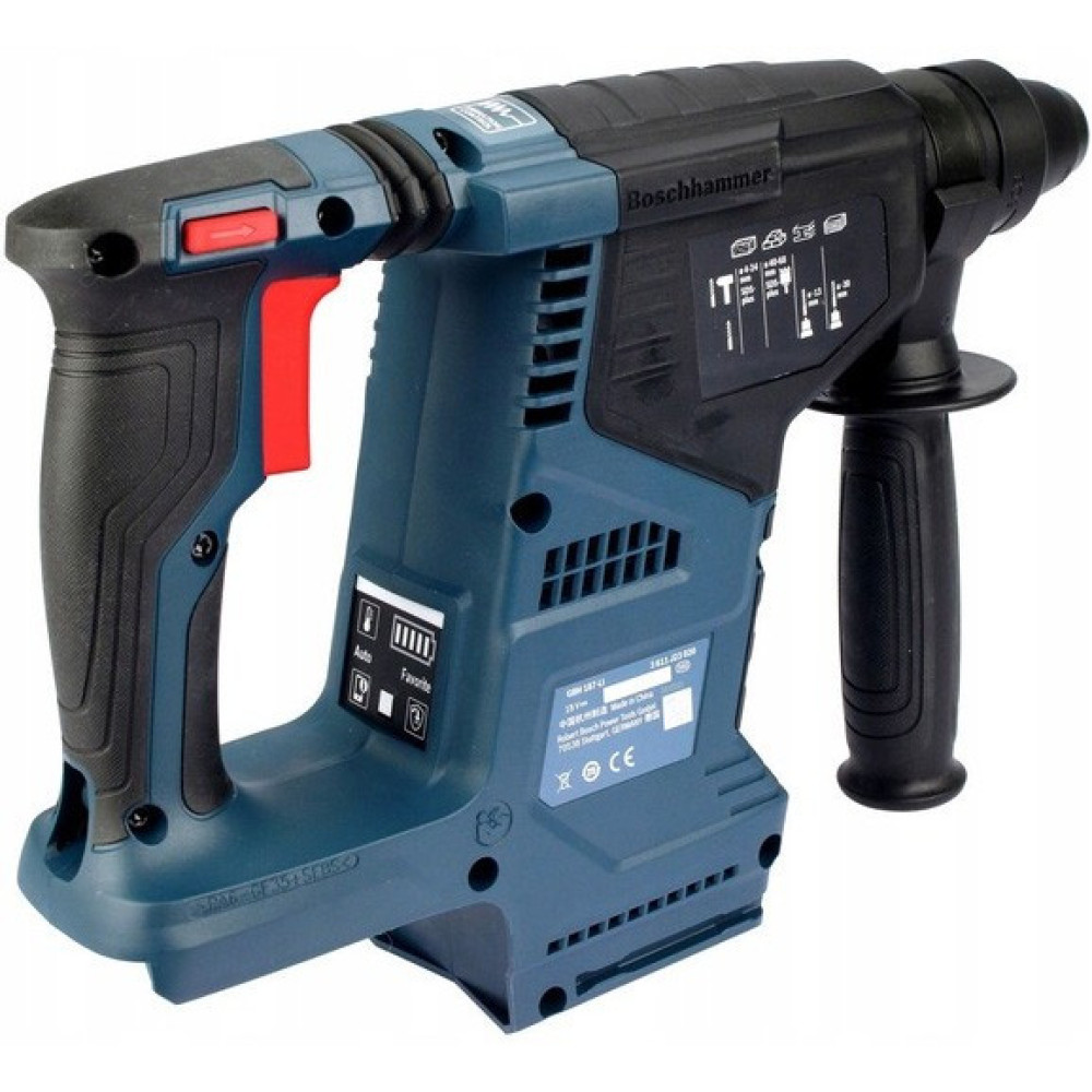 Перфоратор акумуляторний Bosch Professional GBH 187-LI SDS-plus 18В 1х5А·год 2.4Дж 3кг