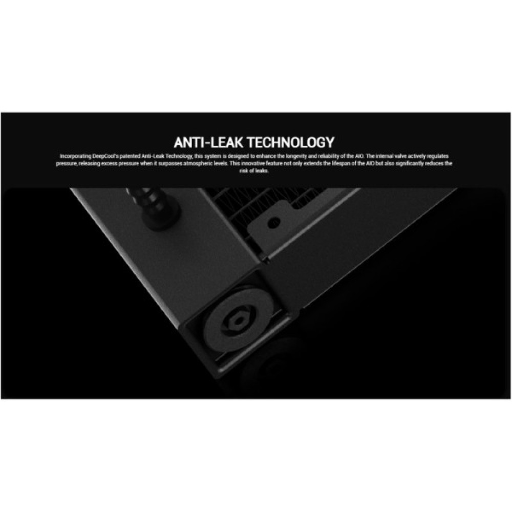 Система рідинного охолодження Deepcool LQ360 Black (R-LQ360-BKLSMW-G-1)