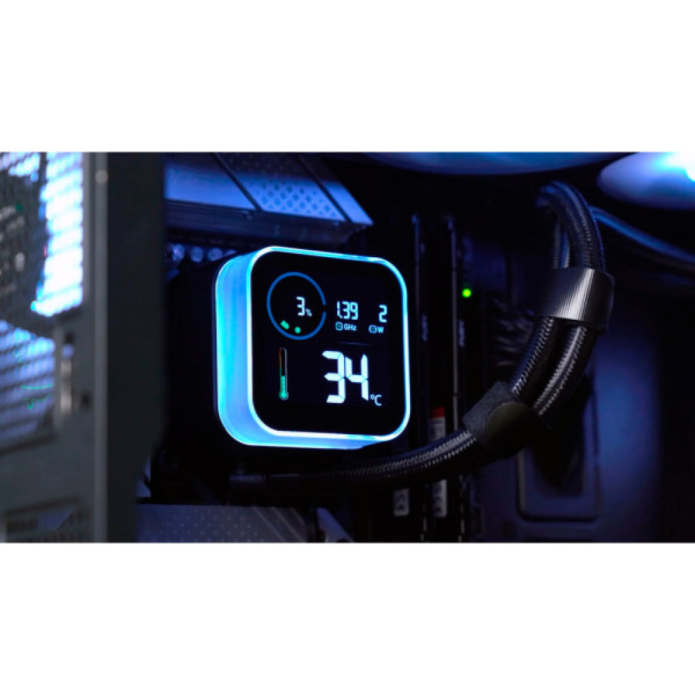 Система рідинного охолодження Deepcool LQ360 Black (R-LQ360-BKLSMW-G-1)