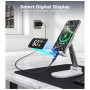 Дата кабель USB-C to USB-C 1.2m PD60W digital display nylon gray Choetech (XCC-1068-GY)