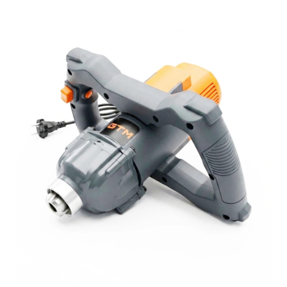 Міксер будівельний GTM 1200W, M14, 1 швидкість, 180–700об/хв, розбірний вінчик 120мм (МХ-60/1200)