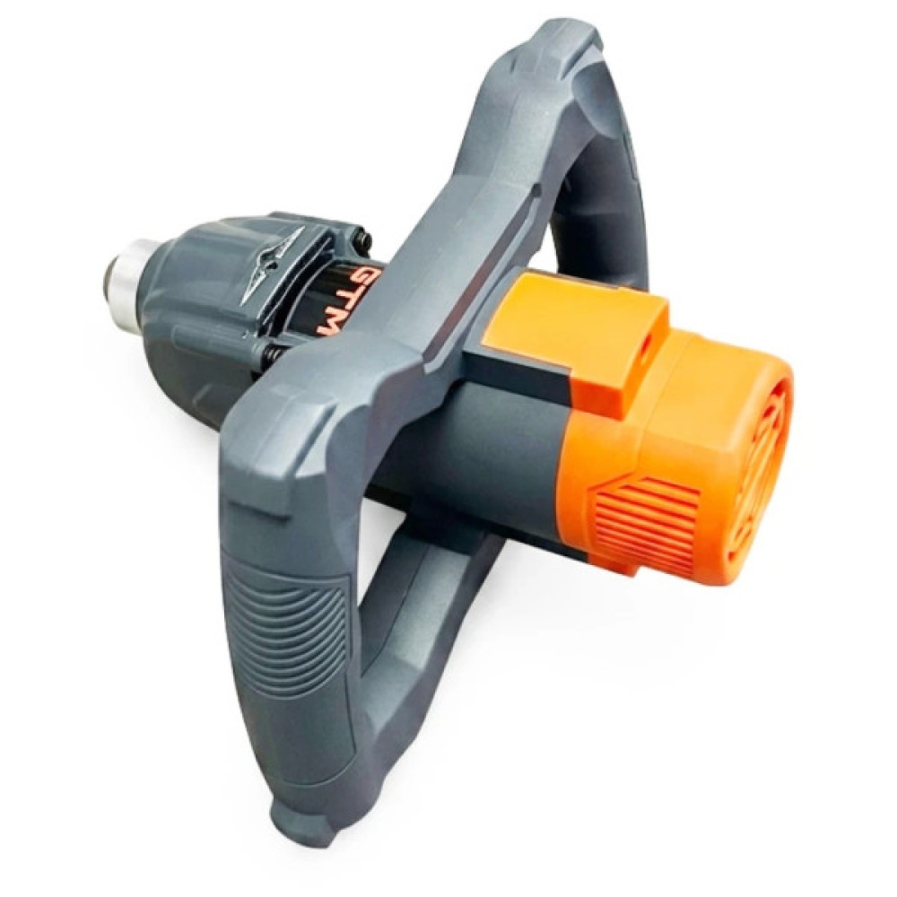 Міксер будівельний GTM 1200W, M14, 1 швидкість, 180–700об/хв, розбірний вінчик 120мм (МХ-60/1200)