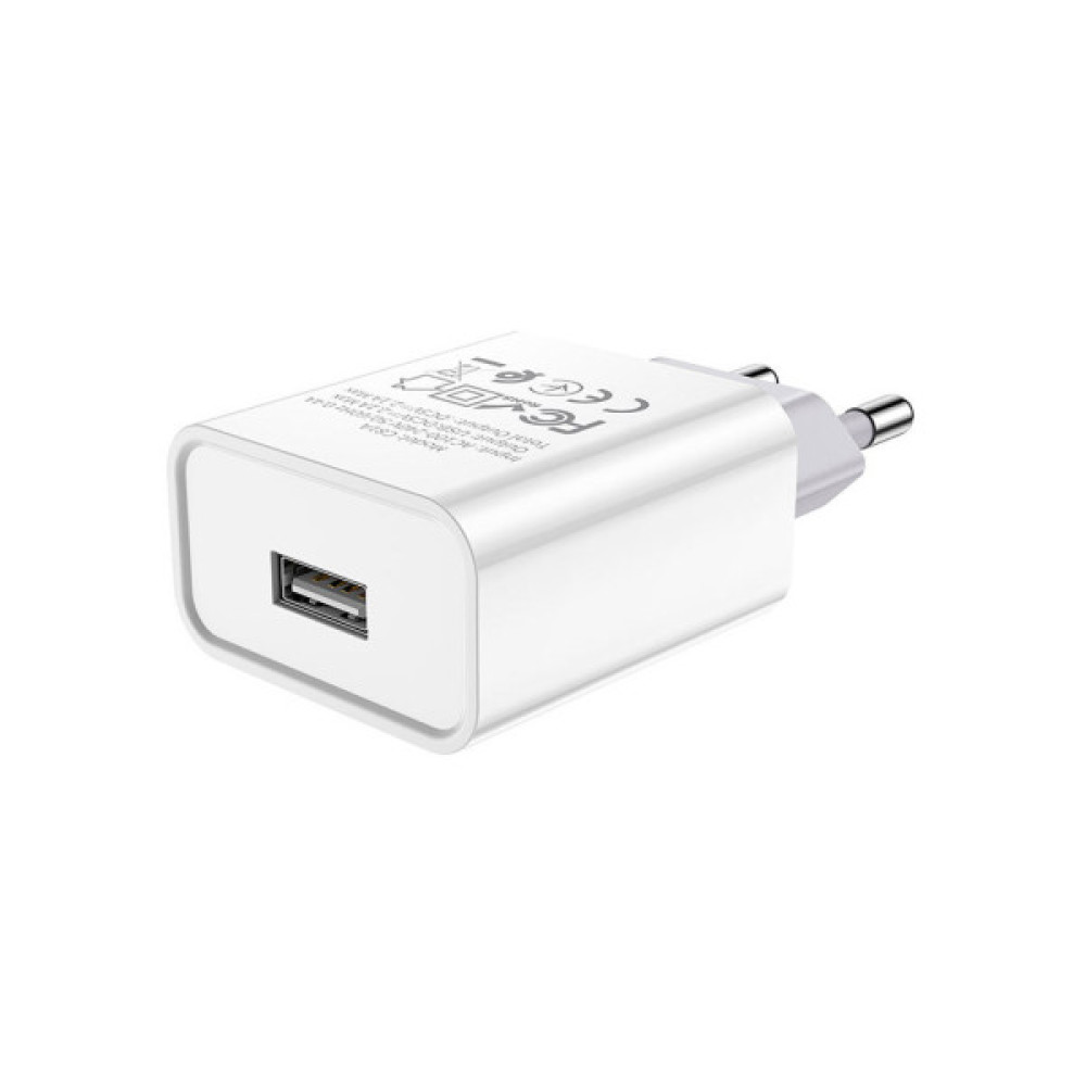 Зарядний пристрій HOCO C81A White (6931474727930)