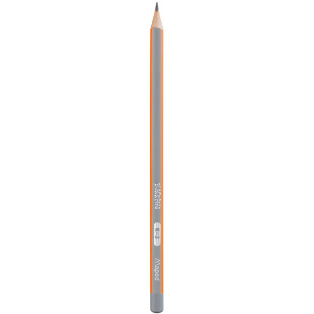 Олівець графітний Maped BLACK PEPS, H, без ластика (MP.850025)