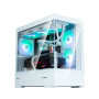 Корпус Zalman P30 White V2, без БЖ, 1xUSB3.0, 1хUSB Type-C, 3x120мм ARGB, TG Front/Side Panel, mATX, білий Корпус Zalman P30 White V2, без БЖ, 1xUSB3.0, 1хUSB Type-C, 3x120мм ARGB, TG Front/Side Panel, mATX, білий