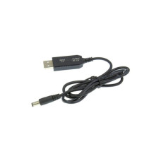 Кабель живлення USB to DC 5.5x2.1mm 12V 1.0m Dynamode (DM-USB-DC-5.5x2.1-12V)