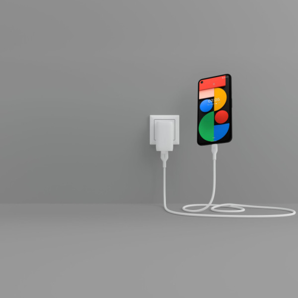 Дата кабель USB 2.0 AM to USB-C 2.0m white Belkin (CAB008BT2MWH)