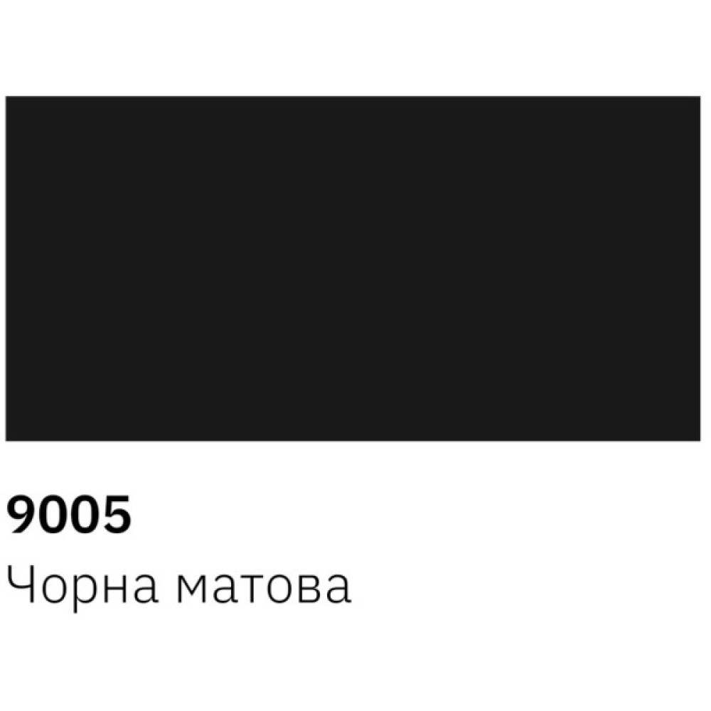 Аерозольна фарба для автомобіля RECTOR універсальна 9005 чорний МАТ 400мл (000015322)