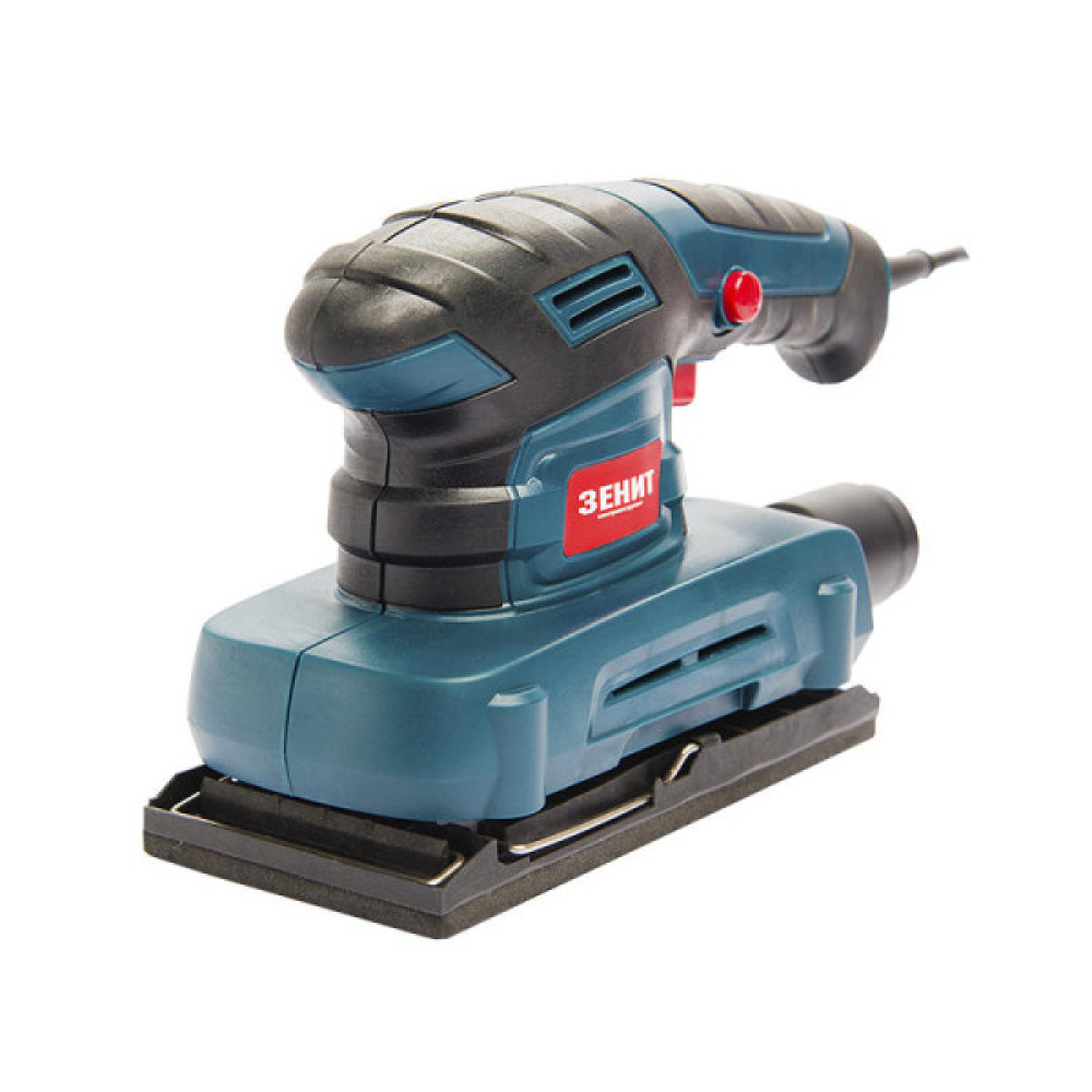 Шліфмашина вібраційна Зеніт ЗВШ-3790 370Вт платформа 90х187 11500кол/хв 1.4кг