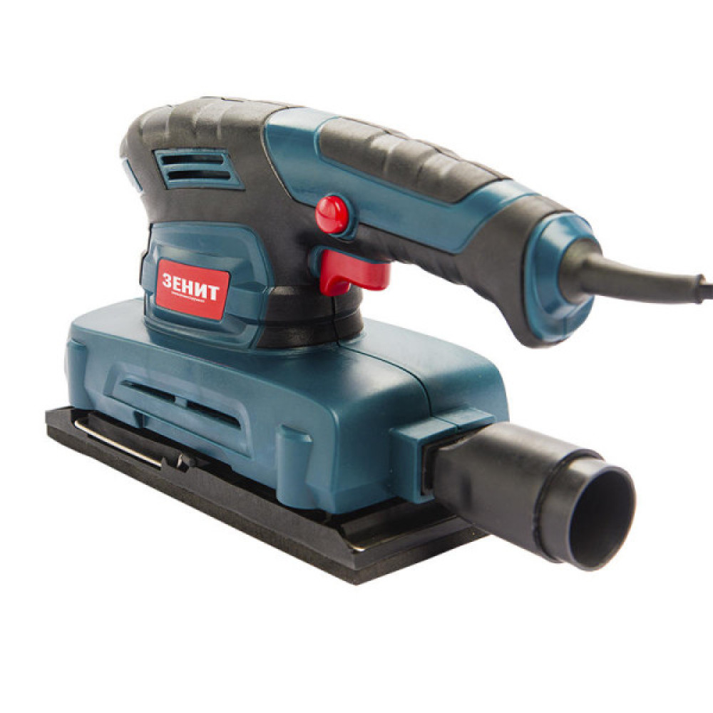 Шліфмашина вібраційна Зеніт ЗВШ-3790 370Вт платформа 90х187 11500кол/хв 1.4кг