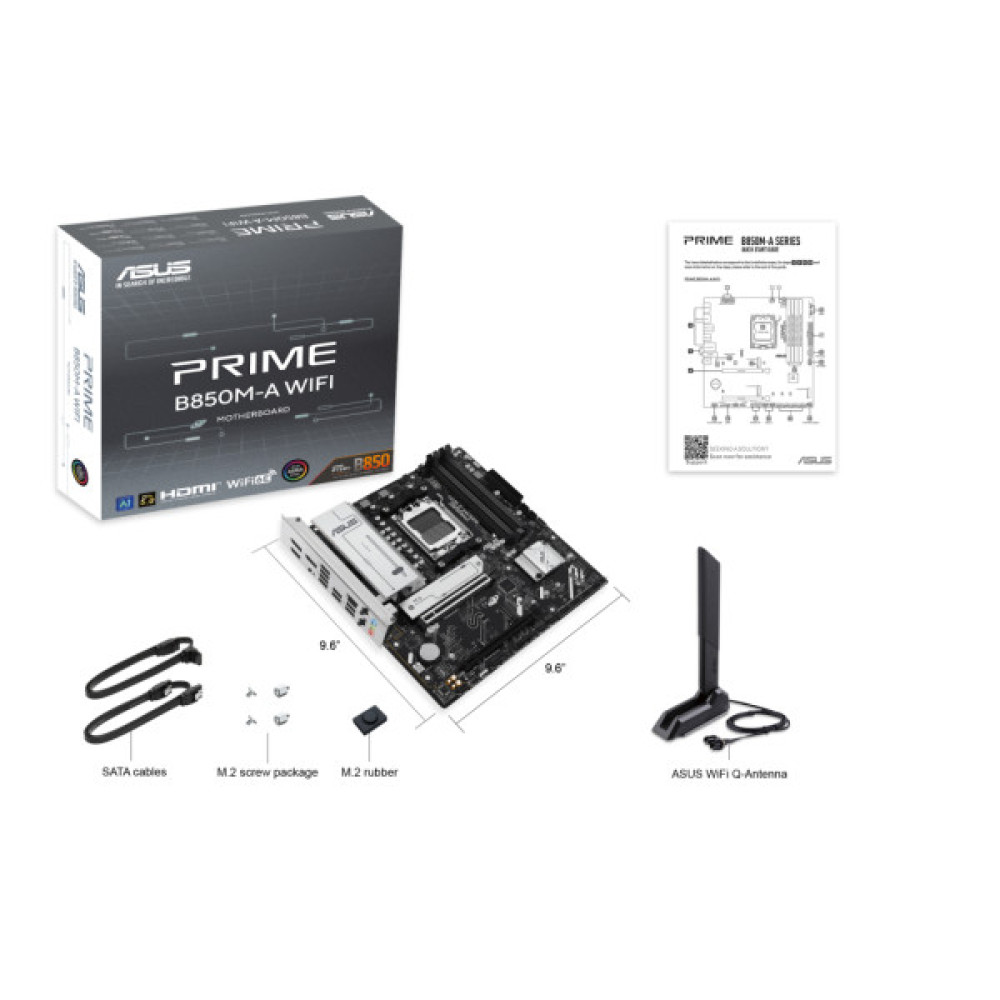 Материнська плата ASUS PRIME B850M-A WIFI