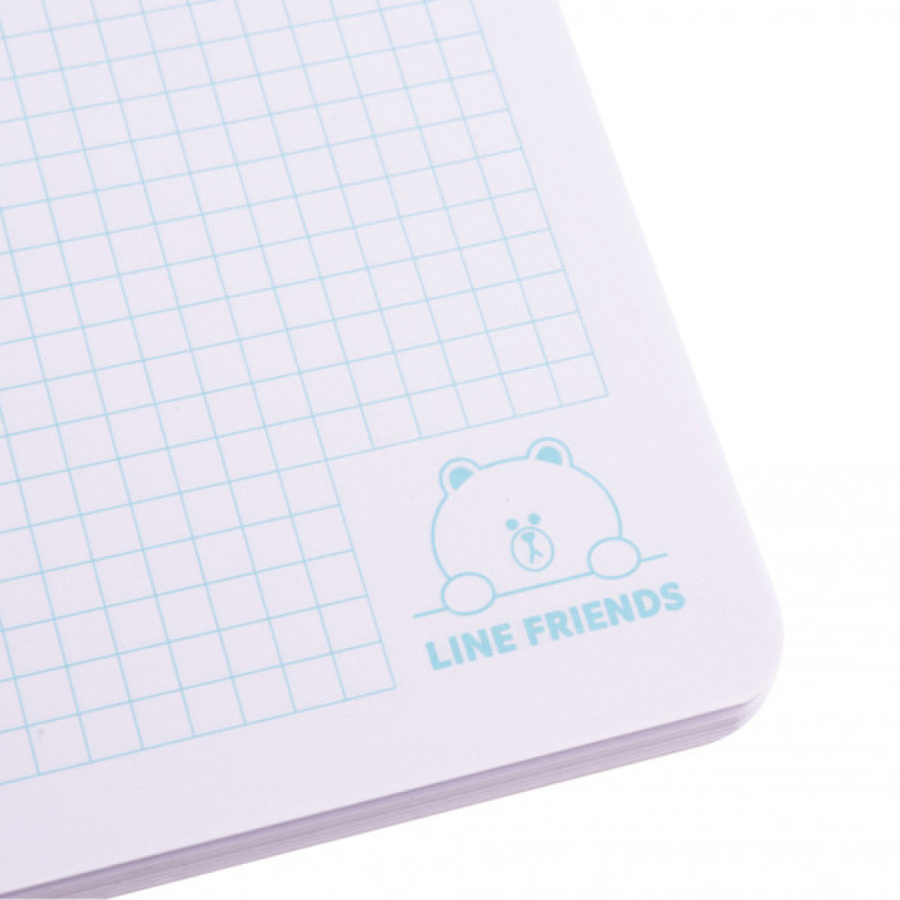 Блокнот Yes 2 в 1 В5 В7 80 арк 20 арк подвійна спіраль Line Friends Sally клітинка (151780)