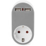 Зарядний пристрій Digitus Universal USB + Power Socket (DA-70617) Зарядний пристрій Digitus Universal USB + Power Socket (DA-70617)