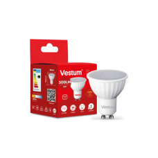 Лампочка Vestum MR16 6W 3000K 220V GU10 (1-VS-1505)