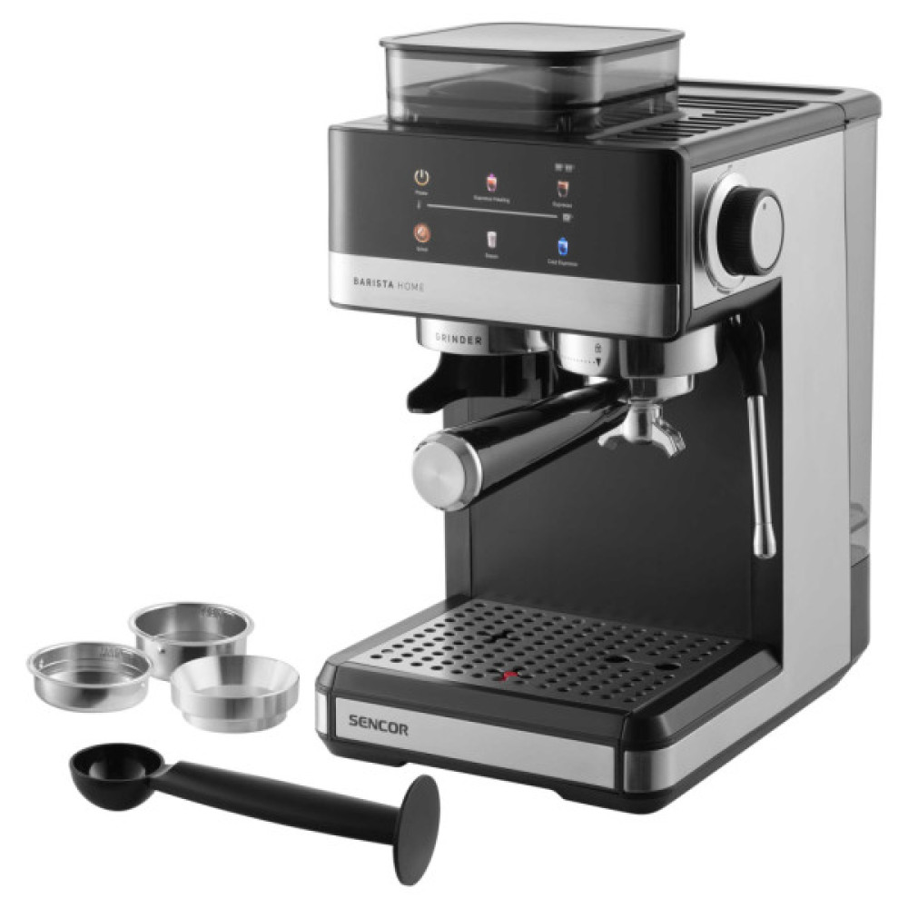 Ріжкова кавоварка еспресо Sencor SES5000SS