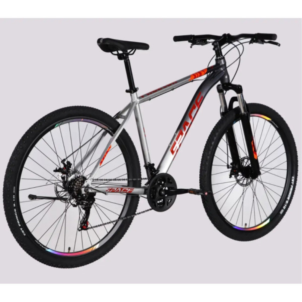 Велосипед Space 29" PHAETON DD FR рама-20" AL 2026 сіро-сріблястий (OPS-SP-29-190)