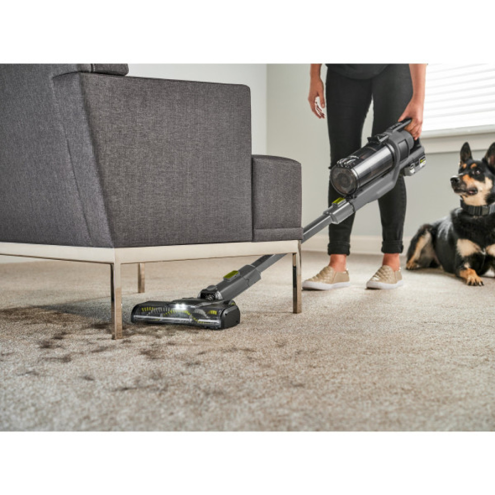 Пилосос акумуляторний Ryobi ONE+ RSVS18BL-1C40G 18В 1х4А·год 90Вт 20кПа контейнер 0.8л HEPA12 3.2кг