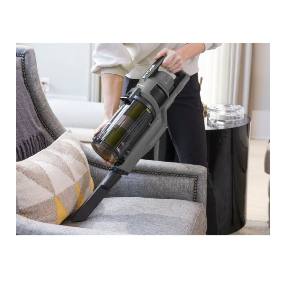Пилосос акумуляторний Ryobi ONE+ RSVS18BL-1C40G 18В 1х4А·год 90Вт 20кПа контейнер 0.8л HEPA12 3.2кг