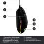 Мишка Logitech G102 Lightsync Black (910-005823) Мишка Logitech G102 Lightsync Black (910-005823)