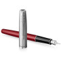 Ручка пір'яна Parker SONNET 17 Essentials Metal Red Lacquer CT FP F (83 611) Ручка пір'яна Parker SONNET 17 Essentials Metal Red Lacquer CT FP F (83 611)