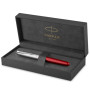Ручка пір'яна Parker SONNET 17 Essentials Metal Red Lacquer CT FP F (83 611) Ручка пір'яна Parker SONNET 17 Essentials Metal Red Lacquer CT FP F (83 611)