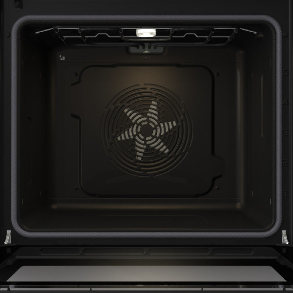 Духова шафа Gorenje електрична, 77л, A+, дисплей, IconLed, піроліз, готув. на різн рівнях, чорний