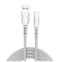 Дата кабель USB 2.0 AM to USB-C 1.0m line-drawing white ColorWay (CW-CBUC029-WH) Дата кабель USB 2.0 AM to USB-C 1.0m line-drawing white ColorWay (CW-CBUC029-WH)