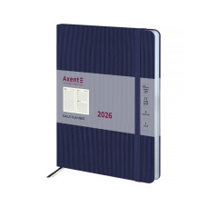 Тижневик Axent датований 2026 Grand Lines, 195х255, синій (8831-26-02-A)